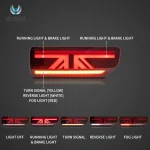 18-24 Suzuki Jimny LED Tail lights With Cool Customized Kit - Image 4