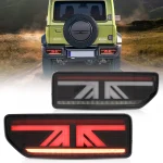 18-24 Suzuki Jimny LED Tail lights With Cool Customized Kit Smoked