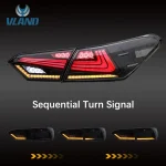 18-24 Toyota Camry Tail lights With Full LED Lexus Style - Image 5