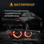 19-24 Mazda 3 Tail lights Replacement With Full LED - Image 16