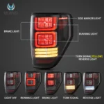 2009-2014 F150 Tail lights Upgrade Full LED Sequential - Image 3