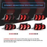 2010-2012 Mustang Tail lights Upgrade LED Sequential - Image 6