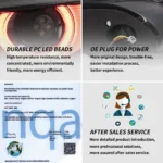 2014-2018 Mazda 3 Tail lights Sedan Upgrade To LED Sequential Smoke - Image 12