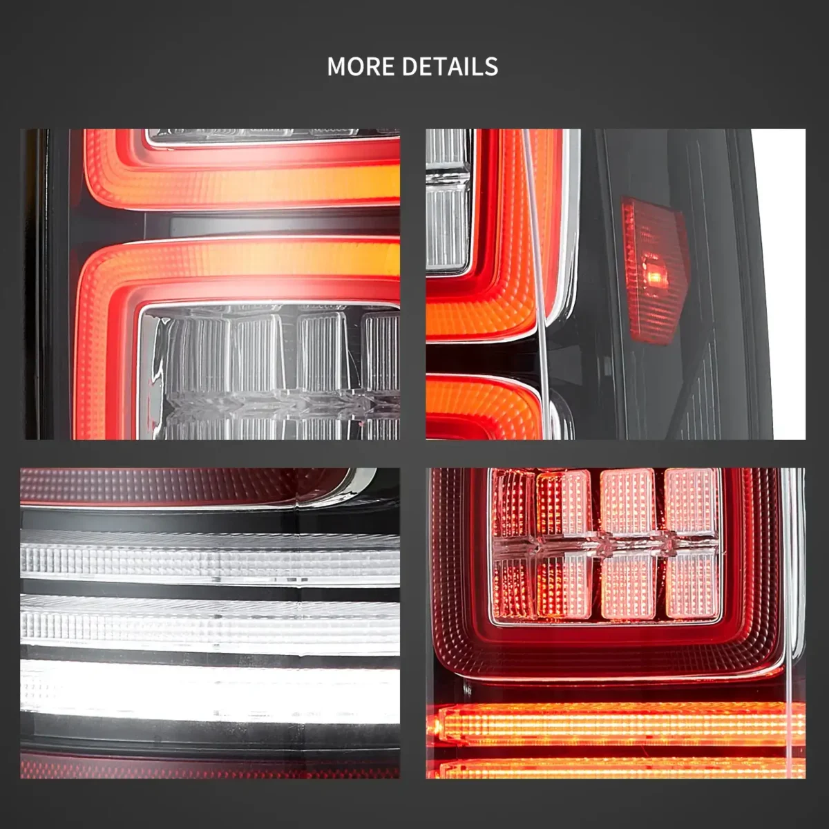 2014-2018 Silverado Tail lights Replacement With Square LED - Image 4