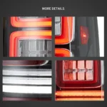 2014-2018 Silverado Tail lights Replacement With Square LED - Image 4