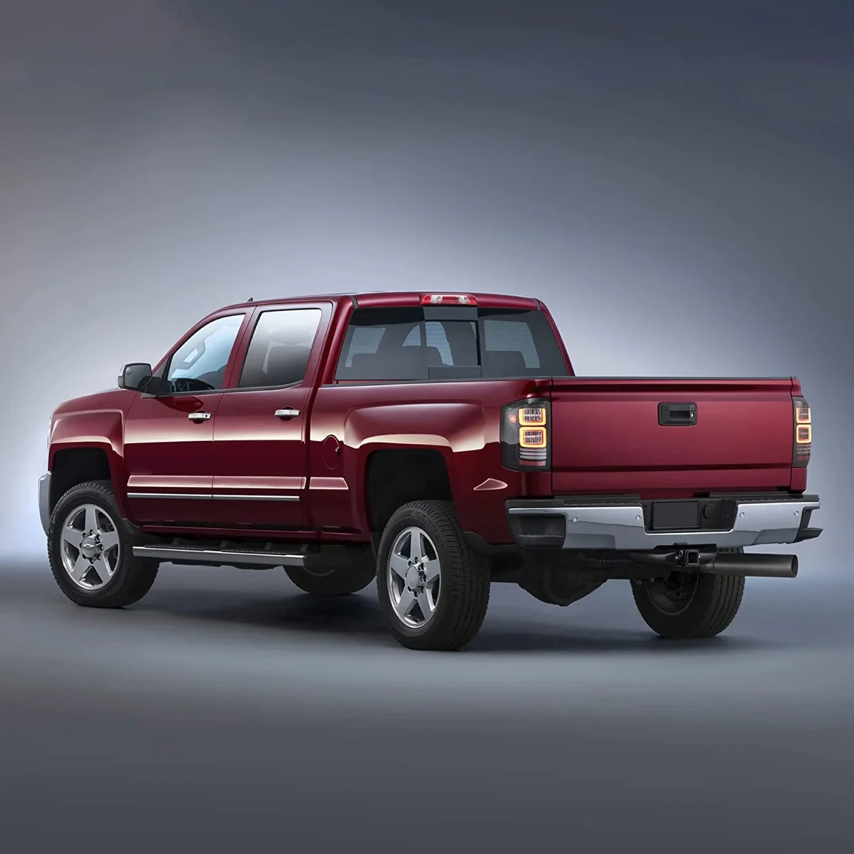 2014-2018 Silverado Tail lights Replacement With Square LED - Image 6