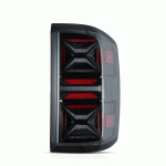 14-18 Silverado Tail lights Upgrade X shape Full LED - Image 5