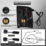 14-18 Silverado Tail lights Upgrade X shape Full LED - Image 8