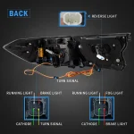 2018-2022 Honda Accord Tail lights Assembly Dynamic LED Sequential - Image 14