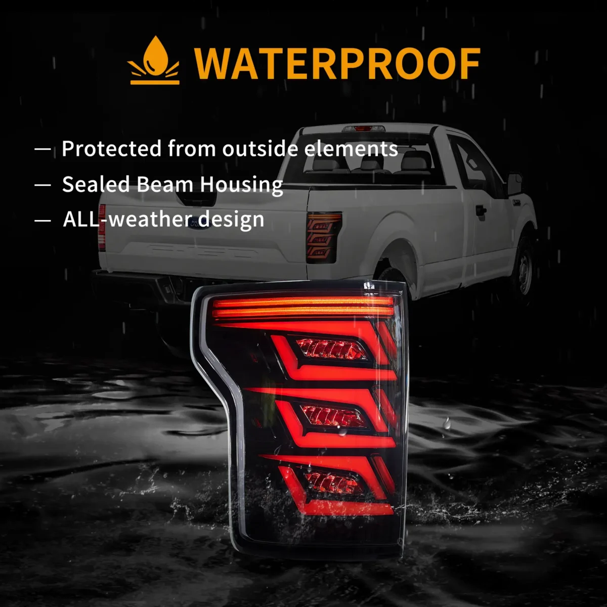 2018 Ford F150 Tail lights (15-20) Upgrade To Cool LED Style - Image 12