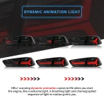 Evo X Vland Tail lights Custom Inverted Y Style Dynamic Animation Light