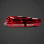 Evo X Vland Tail lights Custom Inverted Y Style Dynamic Display Red