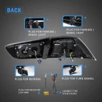 Evo X Vland Tail lights Custom Inverted Y Style Wiring Harness