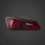 Is250 Vland Tail lights (05-13) Custom LED Sequential Tint Dynamic Display Red1