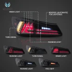 Is250 Vland Tail lights (05-13) Custom LED Sequential Tint - Image 3