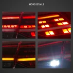 Vland MK7 Tail lights Golf Replacement With LED Sequential Detail