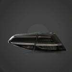 Vland MK7 Tail lights Golf Replacement With LED Sequential Dynamic Display Smoked1