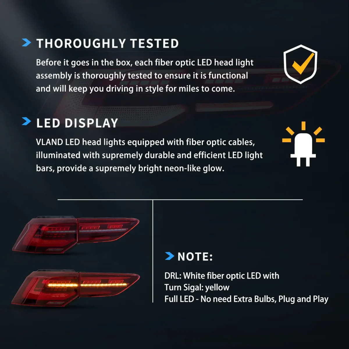 MK8 Tail lights Golf Upgrade To Full LED Sequential - Image 12