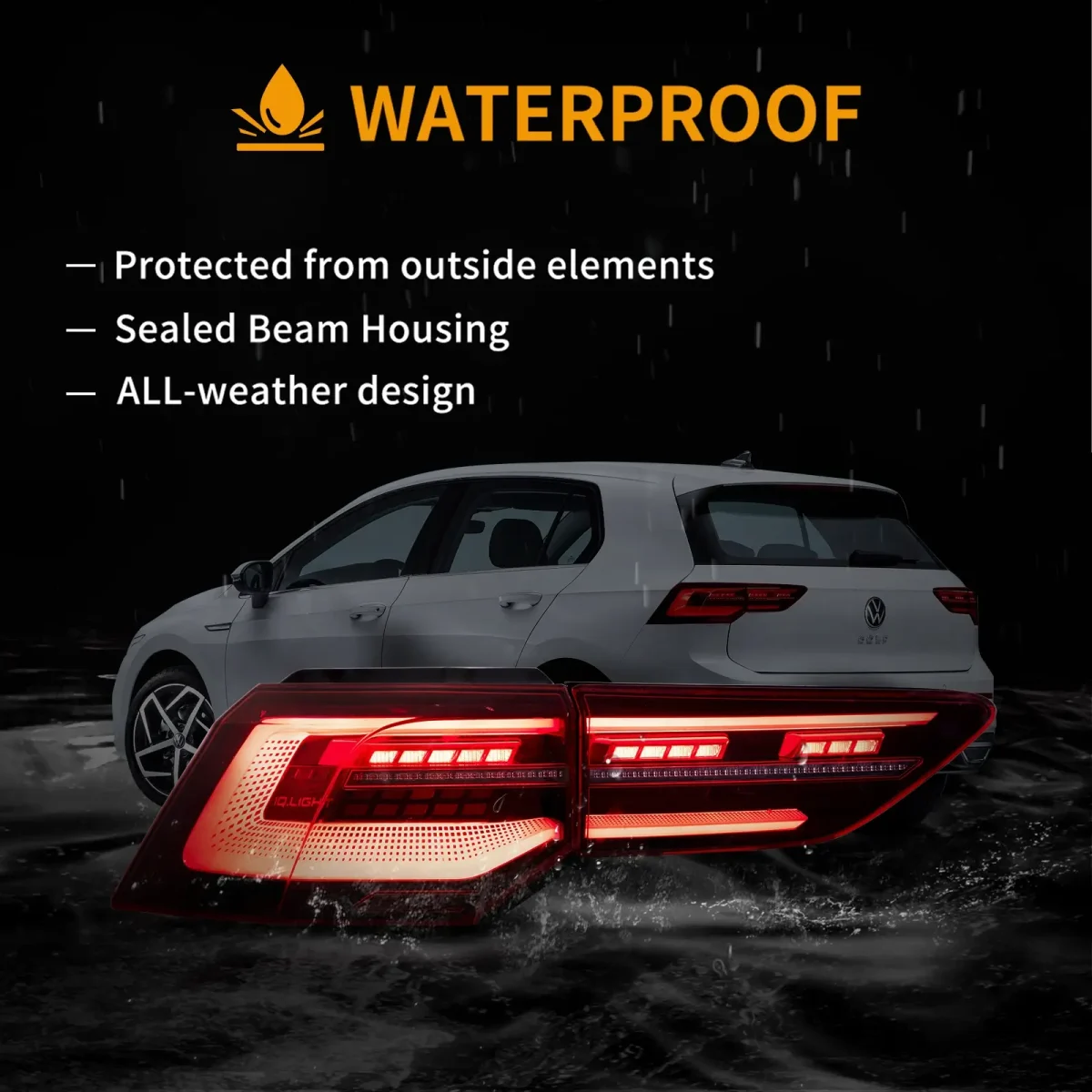 MK8 Tail lights Golf Upgrade To Full LED Sequential - Image 11