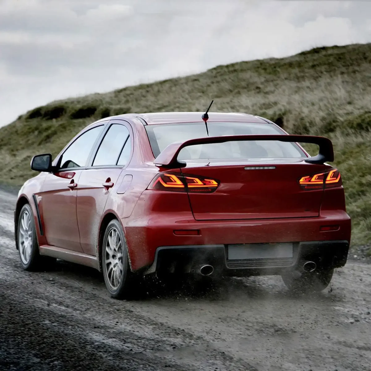 Tail lights Evo X Aftermarket With Dynamic Blade Style - Image 10