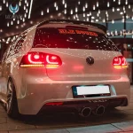 MK6 GTI LED Tail lights Customized Kit Photos1