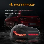 Vland MK6 Gti Tail lights Golf Replacement With GTS Style - Image 14