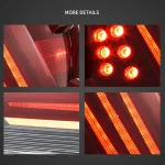 Vland Tail lights Lexus Is250 Aftermarket LED NEW Style Detail
