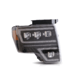 2009-2014 F150 Headlights LED Projector With Sequential Dynamic Display A