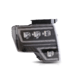 2009-2014 F150 Headlights LED Projector With Sequential Dynamic Display C