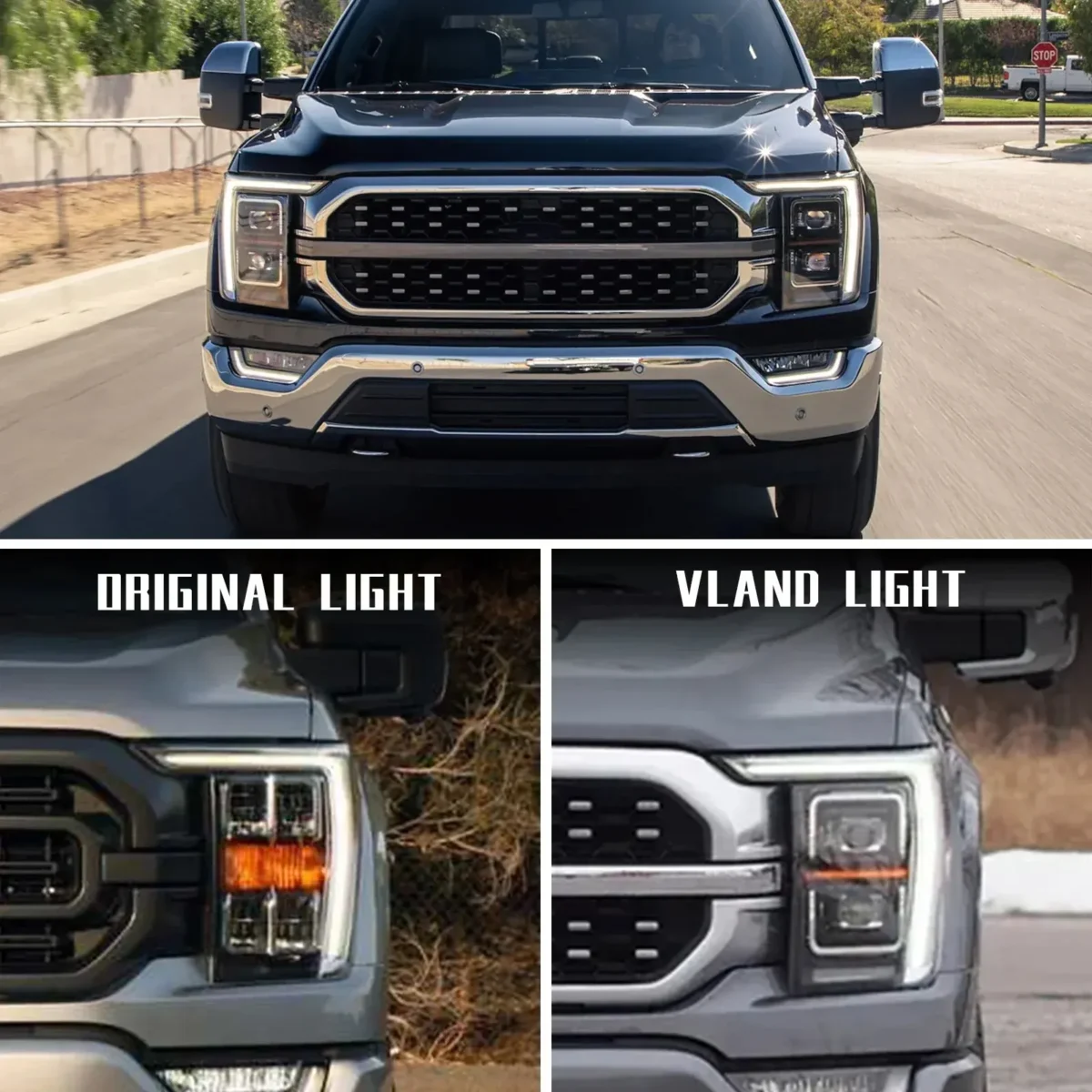 21-24 F150 LED Headlights Upgrade To Dual Projector - Image 2