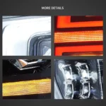 2023 F150 Headlights (21-present) Full LED Matrix Projector Detail