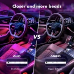 Car Interior LED Lights Dynamic RGB Music Mode 1