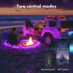 Car Interior LED Lights Dynamic RGB Music Mode 4