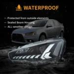 Lancer Evo X LED Headlights With Sequential Animation - Image 12