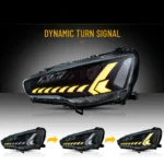 Lancer Evo X LED Headlights With Sequential Animation - Image 5