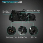 Lancer Evo X LED Headlights With Sequential Animation Wiring Harness