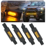 2020 4Runner Grille Lights (20-24) With LED Amber Lens 2