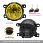 2016 Honda Civic Fog lights (16-21) With Amber Lens Wiring Harness