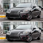 2014 Lexus Is250 Fog lights (14-16) Replacement Assembly Before and After