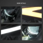 06-13 IS350 Headlights Assembly With LED Start-up Animation - Image 7