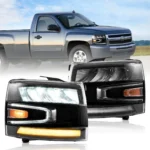 2008 Chevy Silverado Headlights Replacement With LED Reflection Bowl