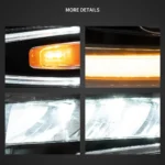 2008 Chevy Silverado Headlights Replacement With LED Reflection Bowl Detail