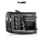 2013 GMC Sierra Headlights (07-13) 1500 2500HD 3500HD LED Projector Kits Dynamic Display