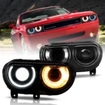 Dodge 2014 Challenger Headlights Replacement (08-14) With Demon Style O