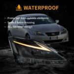08-14 Lexus ISF Headlights Replacement With LED Projector - Image 14