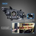 2010 Lexus ES 350 Headlights (10-12) Replacement LED Projector Wiring Harness2