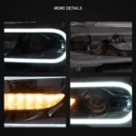 2014 Charger Headlights Replacement (11-14) With LED Projector Detail
