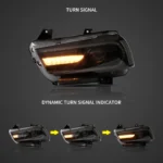2014 Charger Headlights Replacement (11-14) With LED Projector Sequential Turn Signal