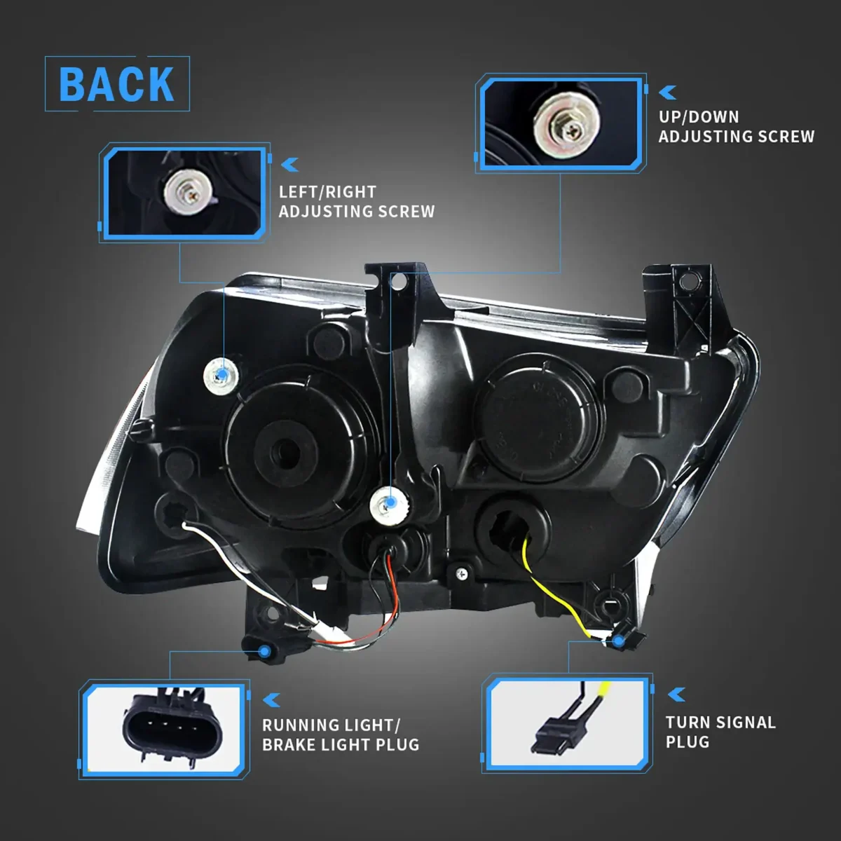 2013 Dodge Charger Headlights (11-14) Upgrade To RGB LED Animation Wiring Harness