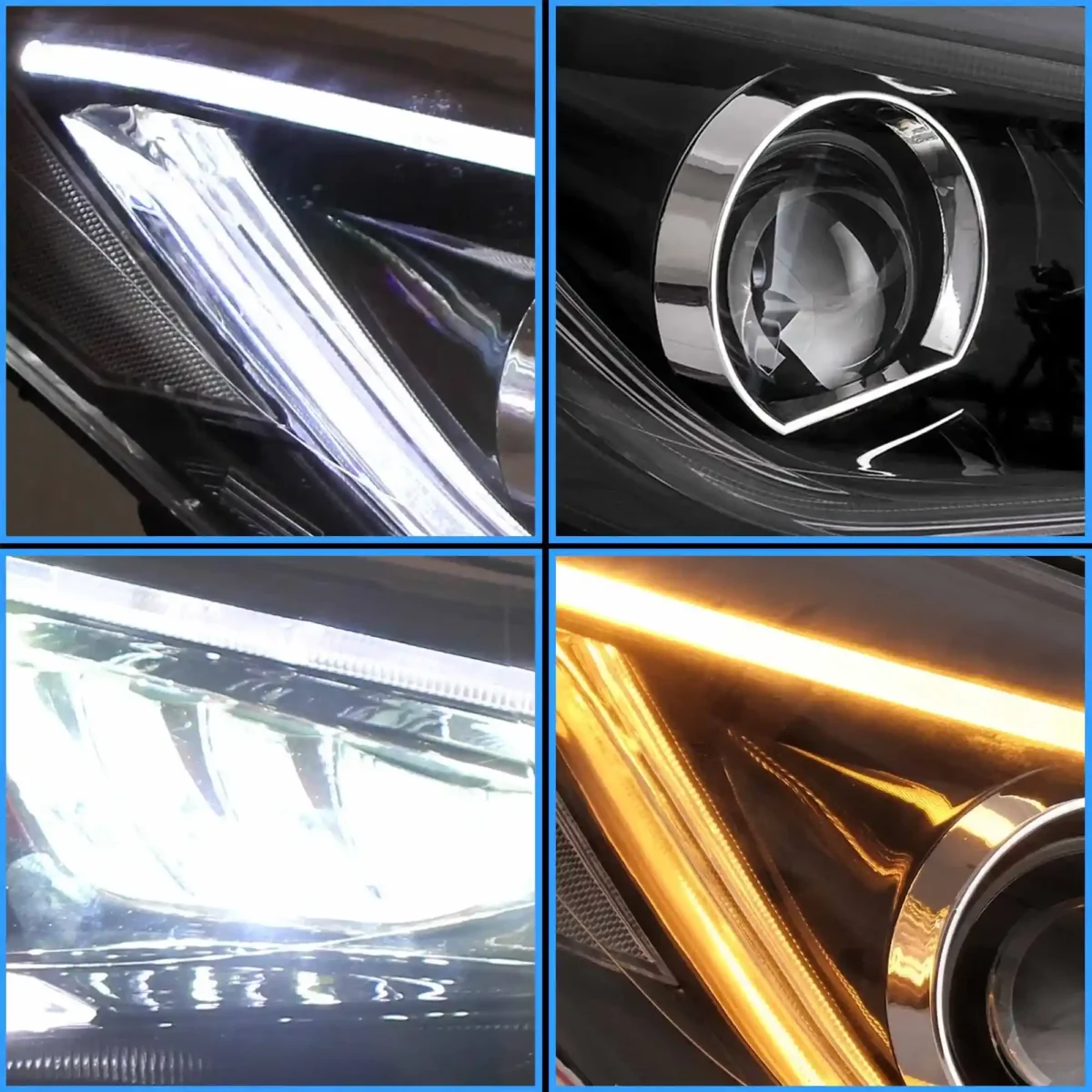 2015 Hyundai Elantra Headlight (11-15) Assembly Upgrade Kits Detail